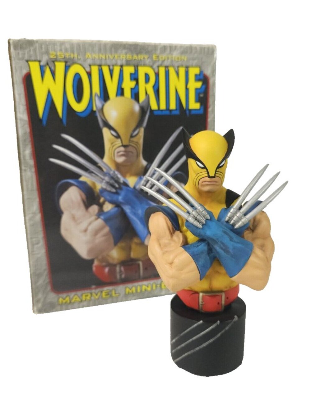 Wolverine Marvel Mini Bust Statue 25th Anniversary Edition Bowen Artist Proof